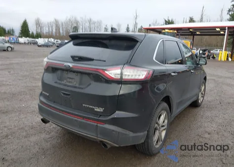2016 Ford Edge Titanium z USA, uszkodzony, nr VIN 2FMPK4K98GBB21911